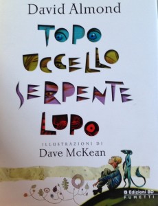 Topo, uccello, serpente, lupo